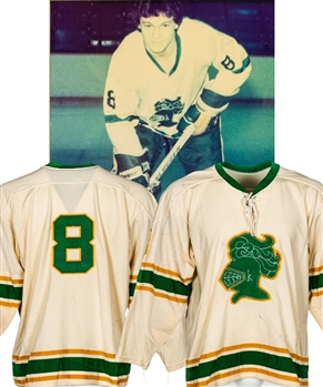 Dino Ciccarellis Circa 1977-78 OMJHL London Knights Game-Worn Jersey From His Personal Collection with His Signed LOA