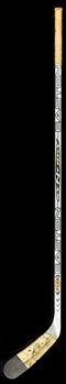 Dino Ciccarellis Circa Early-to-Mid-2000s NHL Alumni Easton Synergy Game-Used Stick From His Personal Collection with His Signed LOA