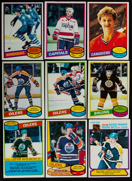 1980-81, 1981-82 and 1982-83 O-Pee-Chee Hockey Complete Sets (3)
