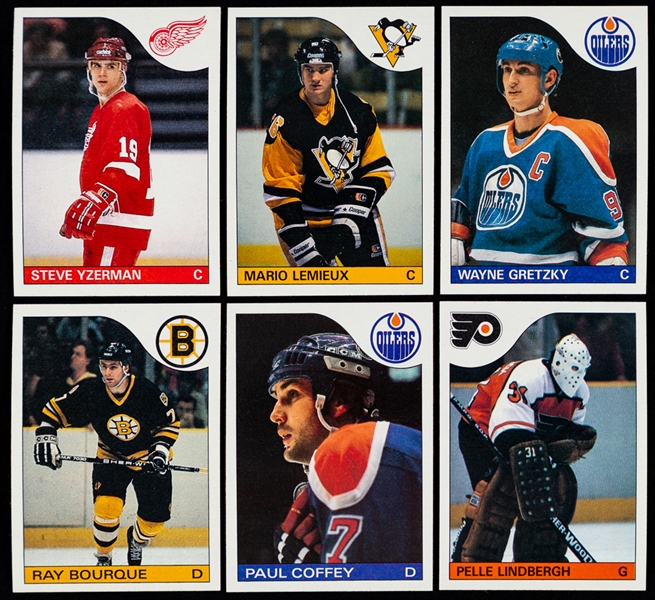 1985-86 and 1986-87 Topps Hockey Complete Sets (2)