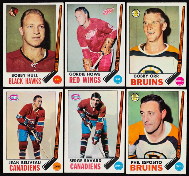 1969-70 Topps Hockey Complete 132-Card Set 