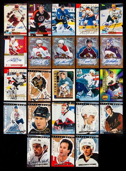 Massive 1990s and 2000s Upper Deck, O-Pee-Chee, Leaf, Fleer, Pro Set, McDonalds, Parkhurst, Pinnacle, Topps, Score and More Modern Hockey Card Collection (25,000+) Including Complete and Partial Sets
