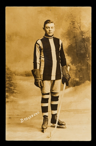 Circa Early-to-Mid-1910s Harry "Punch" Broadbent Ottawa Senators Postcard From his Personal Collection 