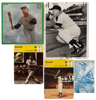 1962 Auravision Sports Records (14) Including Mantle, Maris and Koufax, 1947 Red Sox Picture Set (20), Mickey Mantle Vintage Photo & Assorted Baseball Memorabilia