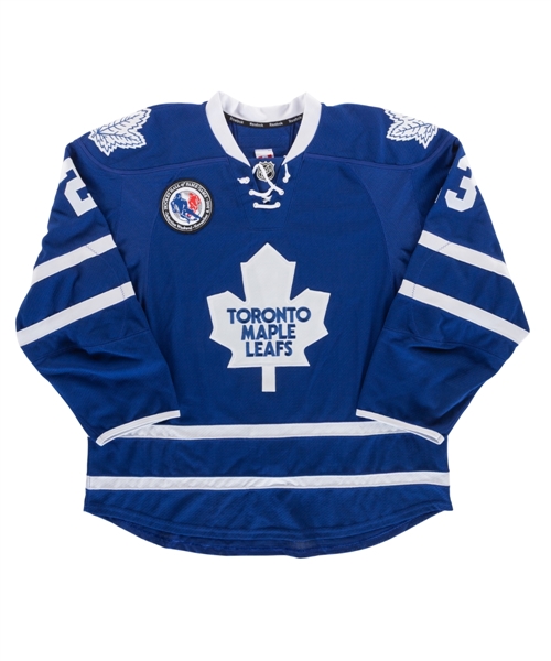 Shawn Matthias 2015-16 Toronto Maple Leafs "Hall of Fame Game" Game-Issued Jersey 