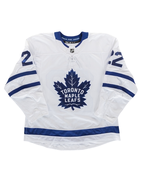 Nikita Zaitsevs 2017-18 Toronto Maple Leafs Game-Worn Jersey with Team COA
