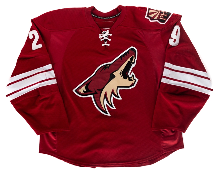 Brandon Prusts 2008-09 Phoenix Coyotes Game-Worn Jersey with LOA