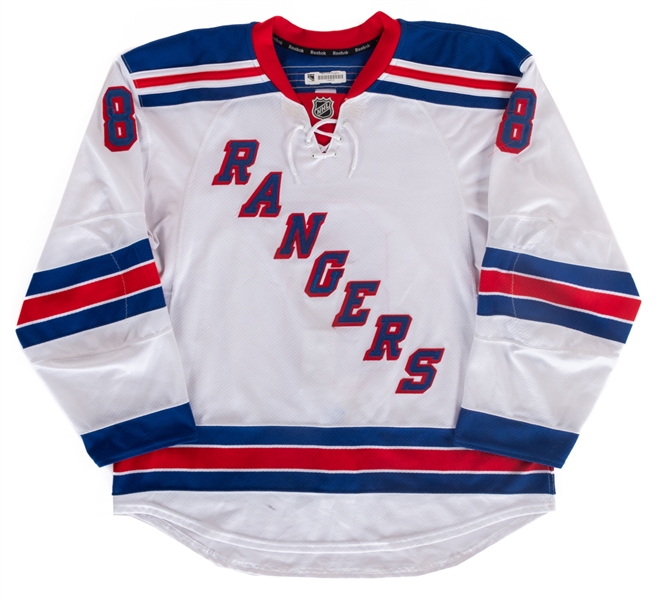 Brandon Prusts 2011-12 New York Rangers Game-Worn Jersey with LOA