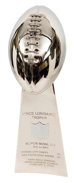 Kansas City Chiefs / San Francisco 49ers 2019 Super Bowl LIV Replica Vince Lombardi Trophy (22")
