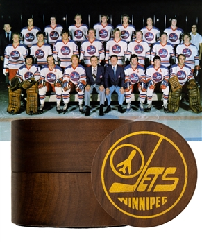 Bobby Hulls 1975-76 Winnipeg Jets Avco Cup Champions Jostens Ring Box with LOA