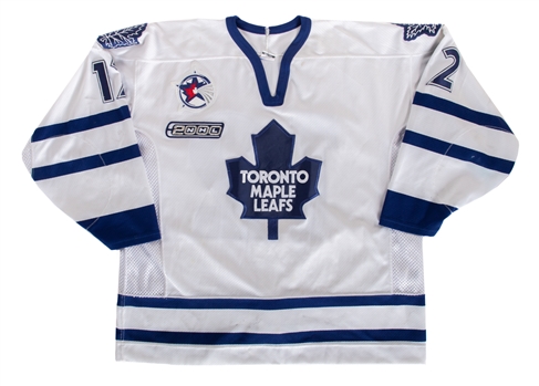Kris King’s 1999-2000 Toronto Maple Leafs Game-Worn Jersey with Team LOA - 2000 Patch! - All-Star Game Patch!