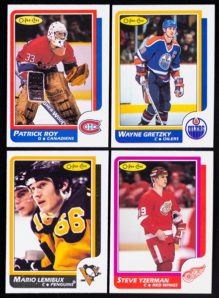 Lot Detail - 1986-87, 1987-88, 1988-89 and 1990-91 O-Pee-Chee Hockey ...