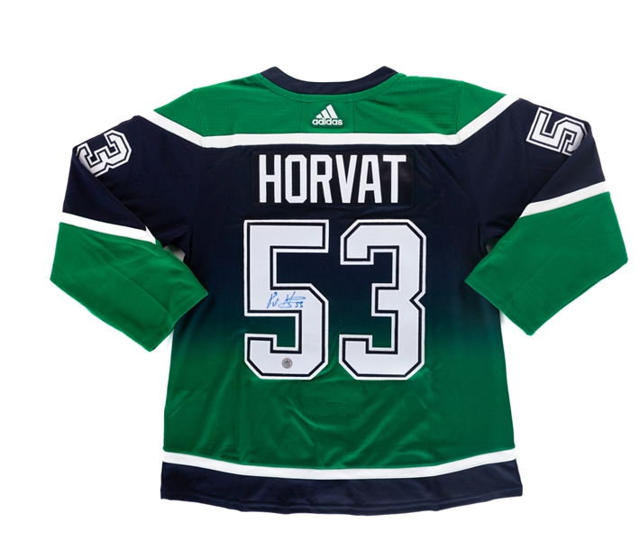 Bo Horvat Signed Vancouver Canucks "Reverse Retro" Captains Jersey with COA