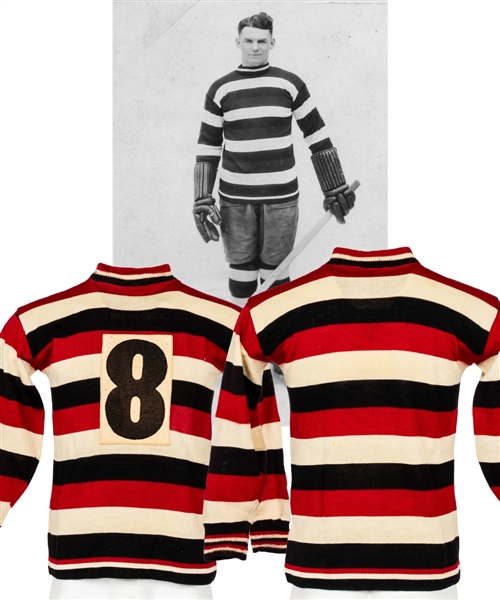 Frank Finnigans Ottawa Senators Game-Worn Wool Jersey with LOA - Attributed to 1926-27 Stanley Cup Championship Season!