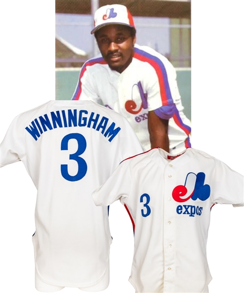 Herm Winninghams 1987 Montreal Expos Game-Worn Jersey