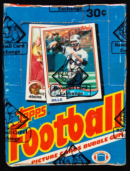 1982 Topps Football Wax Box (36 Unopened Packs) - BBCE Certified - Lawrence Taylor, Ronnie Lott and Anthony Munoz Rookie Card Year!