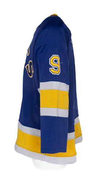 Lot Detail - Doug Gilmour's 1984-85 St. Louis Blues Game-Worn Jersey ...