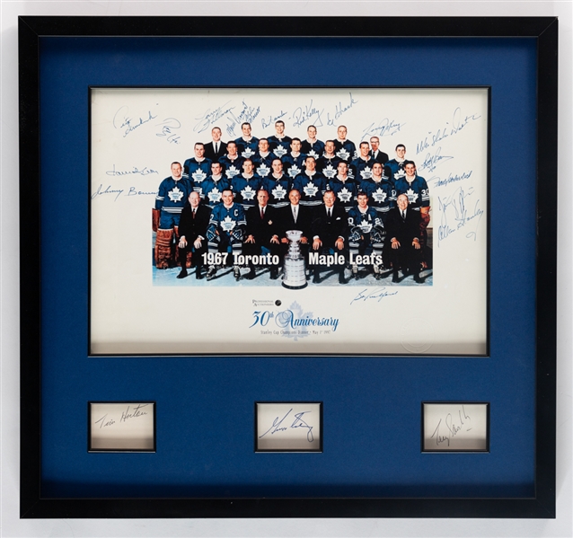 Lot Detail - Toronto Maple Leafs 1967 Stanley Cup Champions "30th ...