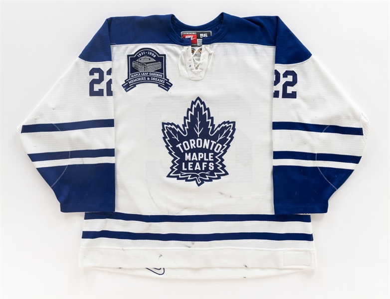 Igor Korolevs 1998-99 Toronto Maple Leafs Game-Worn Third Jersey with Team LOA - MLG Memories and Dreams Patch! - Team Repairs!- Photo-Matched!