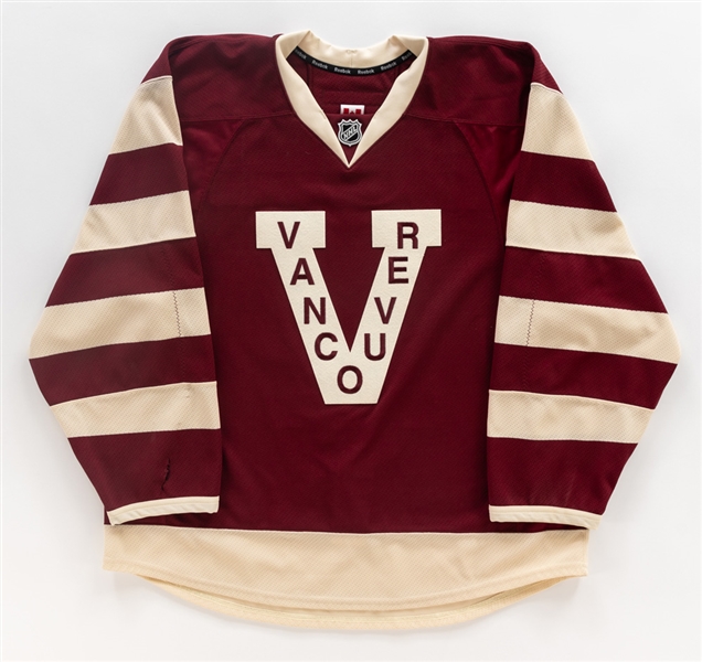 Steve Pinizzottos 2012-13 Vancouver Canucks Game-Worn Alternate "Millionaires" Jersey with Team COA - Photo-Matched! 