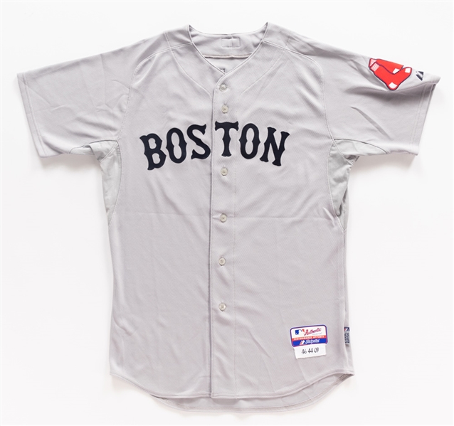 Jacoby Ellsbury’s 2009 Boston Red Sox Game-Worn Jersey with LOA