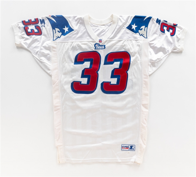 Sam Gash’s Mid-1990s New England Patriots Game-Worn Jersey with Team COA