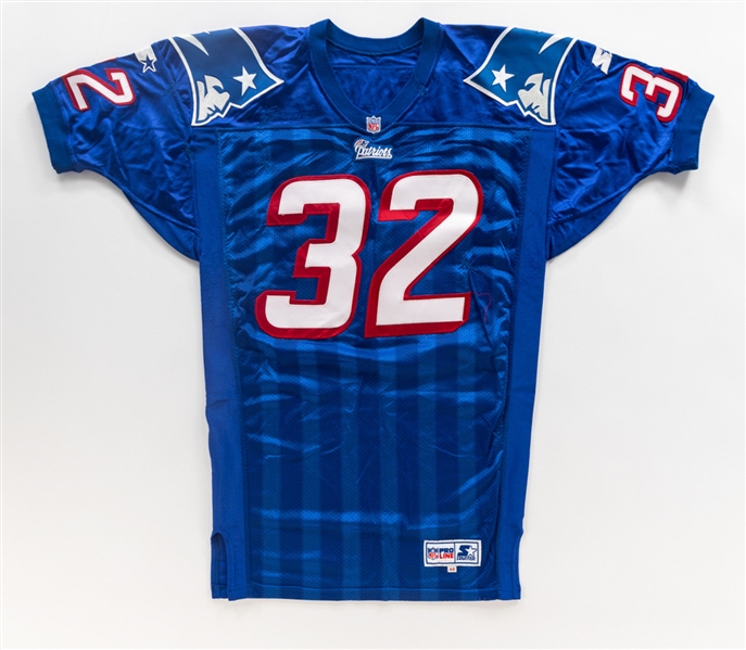 Willie Clays 1998 New England Patriots Game-Worn Jersey with LOA - Nice Game Wear! - 10+ Team Repairs!