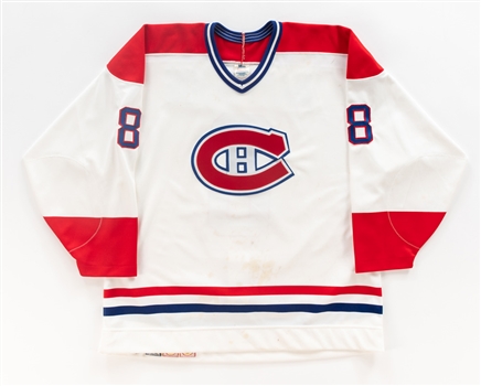 Steve Martinsons 1989-90 Montreal Canadiens Game-Worn Jersey with LOA 