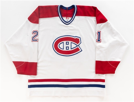 Randy McKay’s 2002-03 Montreal Canadiens Game-Worn Jersey with LOA 