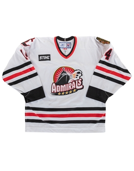 David Bollands 2006-07 AHL Norfolk Admirals Game-Worn Jersey with Team LOA 