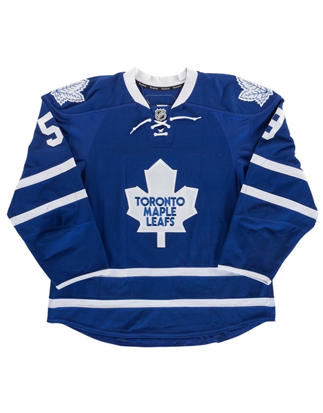 Keith Aulies 2010-11 Toronto Maple Leafs Game-Worn Rookie Season Jersey with Team COA 