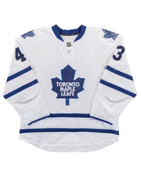 Nazem Kadris 2010-11 Toronto Maple Leafs Game-Worn Rookie Season Jersey with Team COA