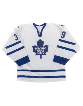Travis Greens 2002-03 Toronto Maple Leafs Game-Worn Pre-Season Jersey with LOA