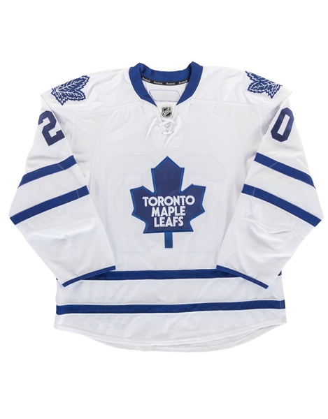 Christian Hansons 2010-11 Toronto Maple Leafs Game-Worn Jersey with Team COA