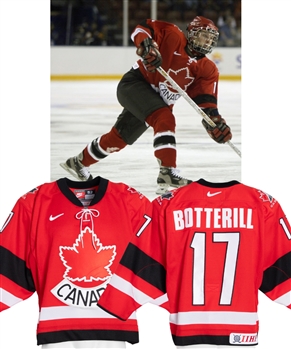 Jennifer Botterills 2002 Winter Olympics Team Canada Game-Worn Alternate Jersey with Hockey Canada LOA