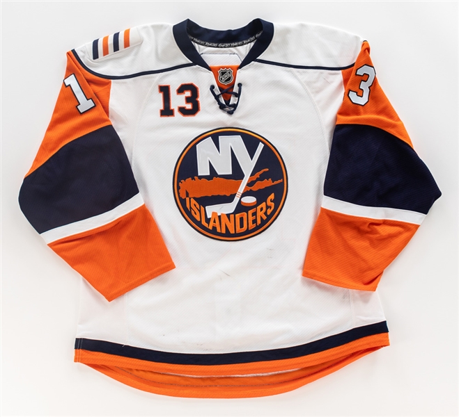 Rob Schremps 2009-10 New York Islanders Game-Worn Jersey with Team LOA 