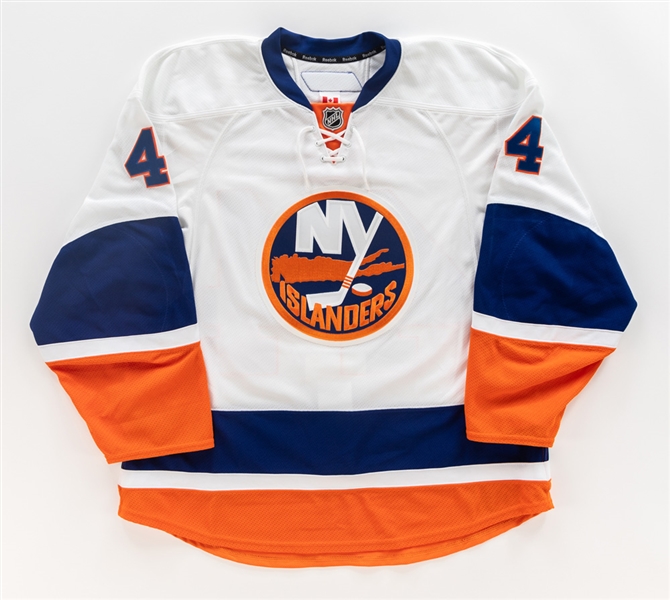 Rob Schremp’s 2010-11 New York Islanders Game-Issued Jersey with Team LOA