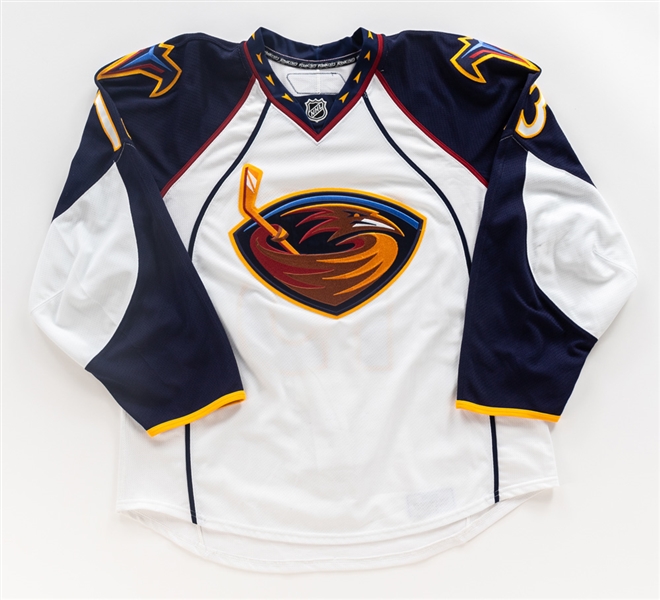 Rob Schremps 2010-11 Atlanta Thrashers Game-Worn Jersey with LOA