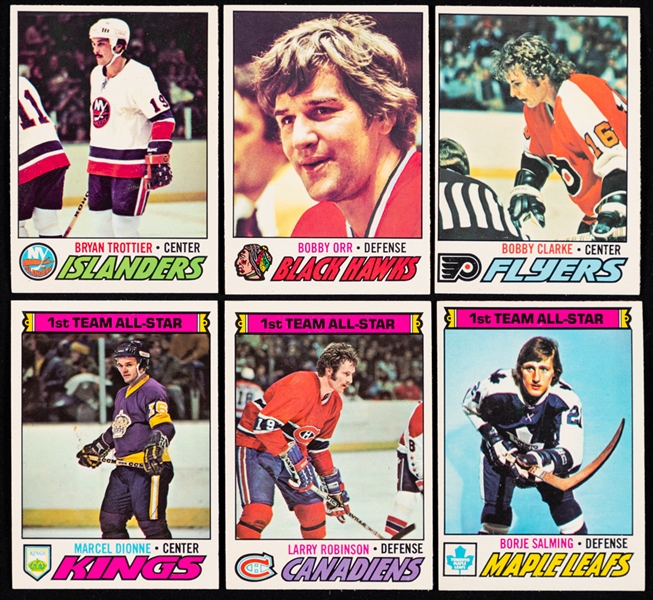 1977-78 and 1978-79 O-Pee-Chee Hockey Complete 396-Card Sets