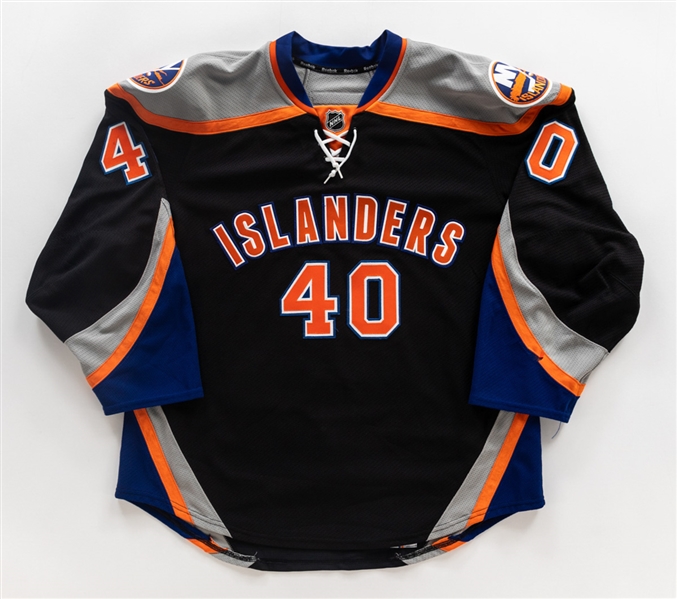 Michael Grabner’s 2012-13 New York Islanders Game-Worn Third Jersey with Team LOA - Photo-Matched!