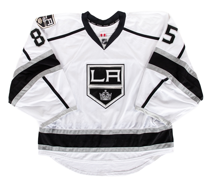 Brody Willms 2016-17 Los Angeles Kings Training Camp Worn Jersey - 50th Year Anniversary Patch!