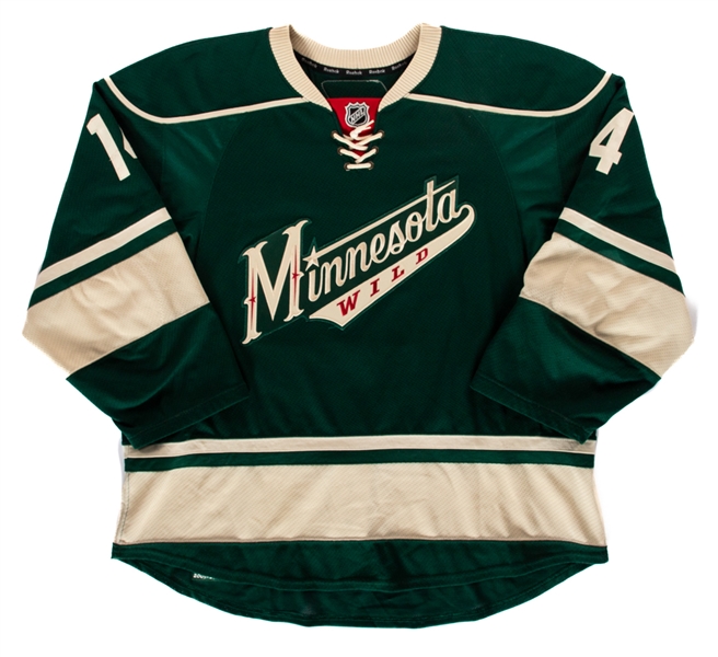 Martin Havlats 2009-10 Minnesota Wild Game-Worn Third Jersey - Photo-Matched!