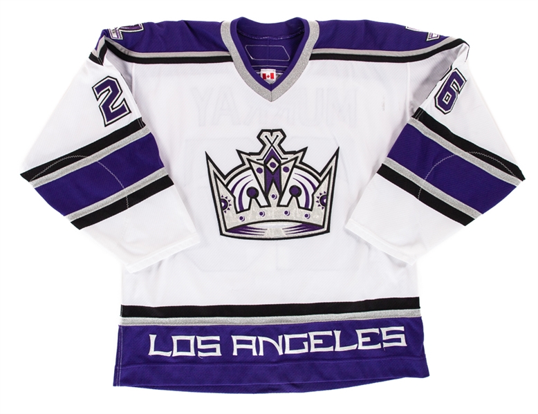 Marty Murrays 2006-07 Los Angeles Kings Game-Worn Jersey with Team COA 