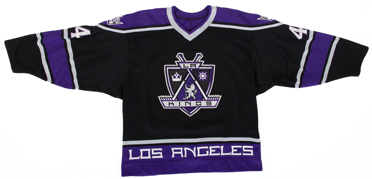 Dave Babychs 1998-99 Los Angeles Kings Game-Worn Jersey with Team LOA 