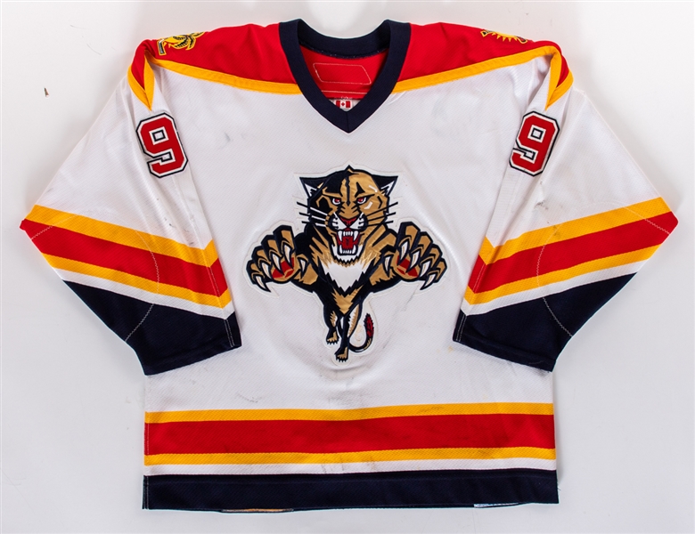 Stephen Weiss’ 2006-07 Florida Panthers Game-Worn Jersey with Team LOA - Photo-Matched!