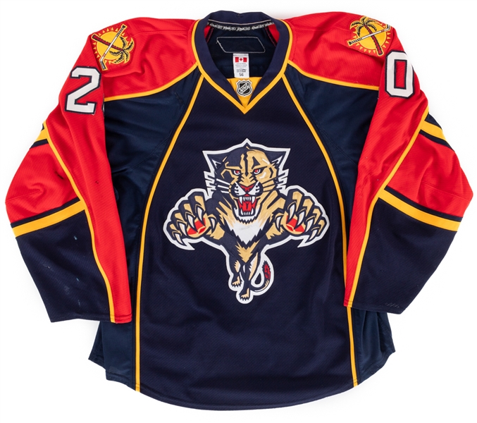 Richard Zedniks 2008-09 Florida Panthers Game-Worn Jersey 