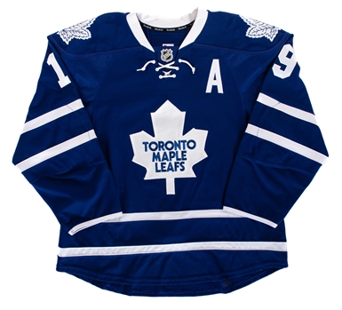 Joffrey Lupuls 2013-14 Toronto Maple Leafs Game-Worn Alternate Captains Jersey with Team COA