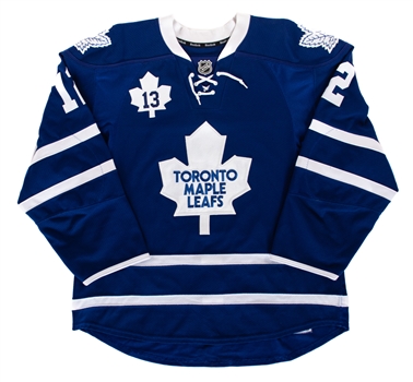 Tim Connollys 2011-12 Toronto Maple Leafs “Mats Sundin Night” Game-Worn Jersey with Team COA