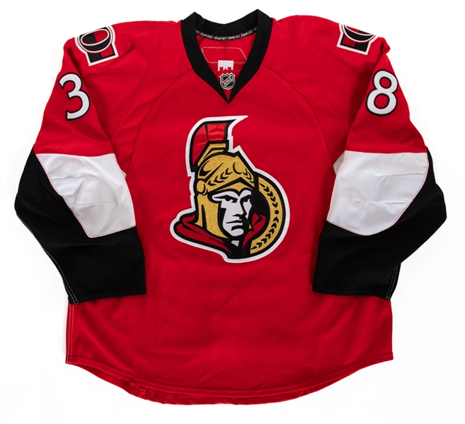 Erik Condras 2010-11 Ottawa Senators Game-Worn Rookie Season Jersey with LOA