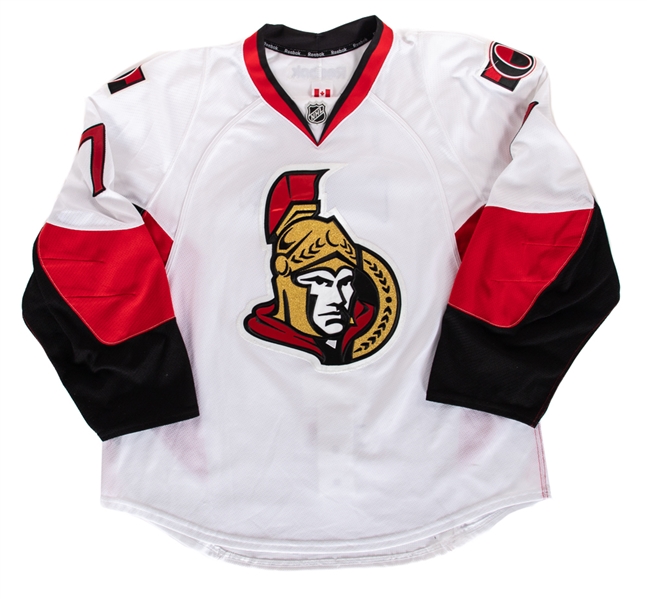 Kyle Turris 2012-13 Ottawa Senators Game-Worn Playoffs Jersey with Team COA
